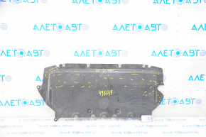 Front bumper protection central BMW 5 G30 17-23 no fragment, cracks, rubbed