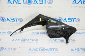 Right rear pillar trim Mercedes CLA 14-19 black, fabric peeled off, plug missing