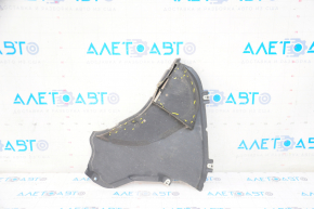 Front bumper protection right BMW 5 G30 17-23 tears, worn