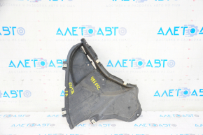 Front bumper protection right BMW 5 G30 17-23 tears, worn