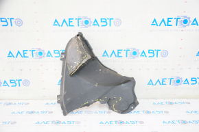 Front bumper protection left BMW 5 G30 17-23 tears, rubbed, crack, missing fragment