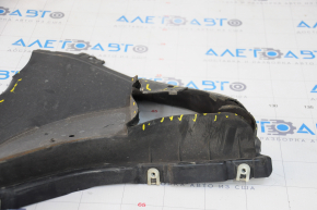 Front bumper protection left BMW 5 G30 17-23 tears, rubbed, crack, missing fragment