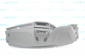 Torpedo front panel with AIRBAG BMW 5 G30 17-23 black