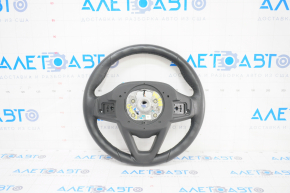 Steering wheel bare BMW 5 G30 17-23 leather black, heated, scratches