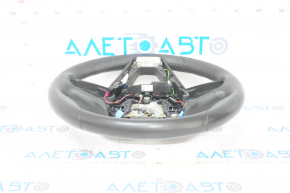 Steering wheel bare BMW 5 G30 17-23 leather black, heated, scratches