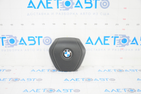 Airbag in steering wheel driver BMW 5 G30 17-23 black