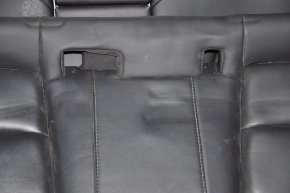 Rear row of seats 2nd row Tesla Model 3 18 - black leather, heated, dented, broken side panel fastening