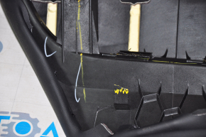 Rear row of seats 2nd row Tesla Model 3 18 - black leather, heated, dented, broken side panel fastening
