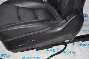 Tesla Model 3 18 Driver's Seat - Black Leather, with Airbag, Electric, Heated, with Tensioner, Rust