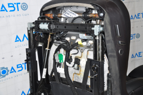 Tesla Model 3 18 Driver's Seat - Black Leather, with Airbag, Electric, Heated, with Tensioner, Rust