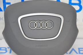 Airbag in the steering wheel driver Audi Q5 8R 13-17 gray, under 4 spokes, peeling coating