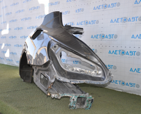 Quarter wing rear left Mercedes CLA 14-19 graphite, dent, bumps
