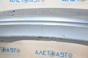 Bare rear bumper BMW 3 F30 12-15 for parking sensors, blue, pressed, scratches, broken mount
