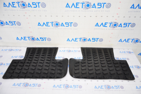 Set of floor mats for Audi Q5 8R 09-17 rubber black