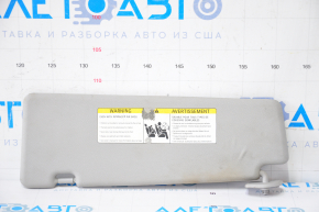 Right visor BMW X5 E70 07-13 gray, without hook, dry-cleanable