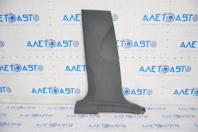 Center pillar trim lower left Audi Q5 8R 09-17 dark gray, scratches