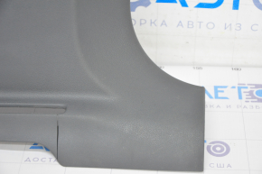 Center pillar trim lower right Audi Q5 8R 09-17 dark gray, scratches