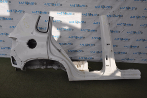 Quarter wing rear right VW Tiguan 09-18 white with central pillar, dented, made