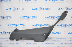 Door sill trim inner rear left Audi Q5 8R 09-17 dark gray, scratches