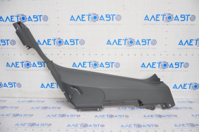 Door sill trim inner rear right Audi Q5 8R 09-17 dark gray, scratches
