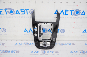 Shifter cover Audi Q5 8R 09-17 for start-stop, with multimedia control, type 2