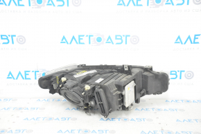 Front left headlight complete BMW 3 F30 12-15 xenon, sand, cobweb, broken fastener