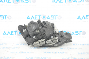 Front left headlight complete BMW 3 F30 12-15 xenon, sand, cobweb, broken fastener