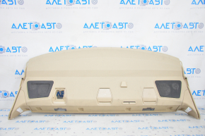 Rear shelf BMW 3 F30 4d 12-18 beige, needs cleaning, missing plug