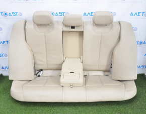 Rear row of seats 2nd row BMW 3 F30 12-15 leather beige, separate backrest, heated