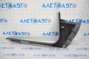 Door sill trim inner front right Audi Q5 8R 09-17 dark gray, scratches