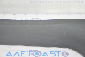 Door sill trim inner front right Audi Q5 8R 09-17 dark gray, scratches