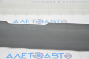 Door sill trim inner front right Audi Q5 8R 09-17 dark gray, scratches