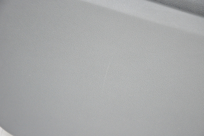 Door trim card front left Audi Q5 8R 09-17 dark gray, with wood insert, with window lift and mirror control scratches