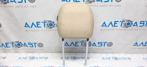 Headrest front left Infiniti QX30 17- beige leather