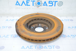 Front right brake disc Toyota Highlander 14-19 330/27mm, rusty