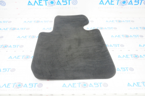 Front left interior mat BMW 5 G30 17-23 black, dry cleanable