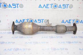 Exhaust line middle part with catalytic converter Toyota Highlander 14-16 3.5 dented