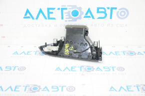 Front panel trim left BMW 5 G30 17-23 wood, with air ducts and lighting