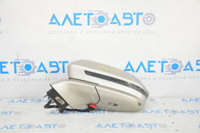 Side mirror left Lincoln MKC 15-16 pins, BSM, auto-dimming, turn signal, heating, backlight, beige, scratches