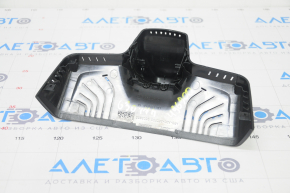 Interior mirror trim BMW 5 G30 17-23 black, under camera, scuffs
