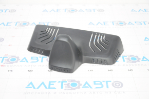 Interior mirror trim BMW 5 G30 17-23 black, under camera, scuffs