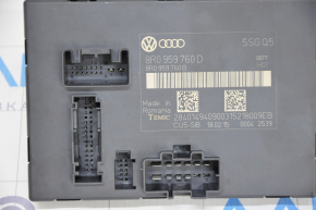 Driver's seat control unit Audi Q5 8R 09-17 broken fastener