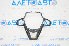 Steering wheel cover BMW 5 G30 17-19 with steering wheel heating button, scratches