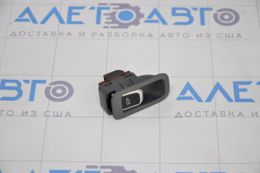 Audi Q5 8R 09-17 trunk release button gray, chrome