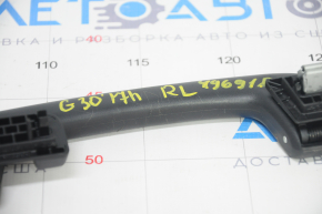 Ceiling handle rear left BMW 5 G30 17-23 black, scratches
