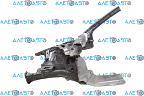 Front right quarter VW Passat b7 12-15 USA graphite, sawn off, without threshold