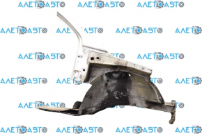 Front right quarter VW Tiguan 09-18 silver, sawed off, without threshold, butts