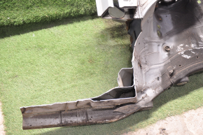Front right quarter VW Tiguan 09-18 silver, sawed off, without threshold, butts