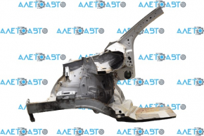 Front right quarter VW Tiguan 09-18 silver, sawed off, without threshold, butts