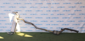 Exhaust pipe with catalytic converter, barrel and valve BMW 5 G30 18-22 530e hybrid without actuator